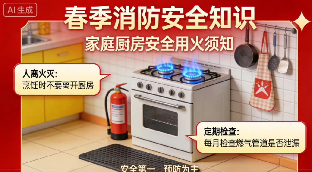 春季防火莫大意，这份消防安全知识请查收~